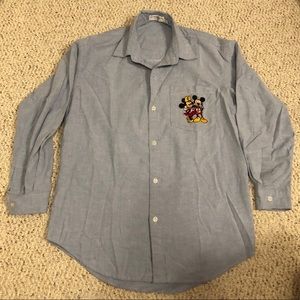 Disney Button-Down Embroidered Shirt